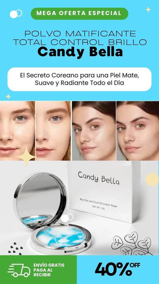Candy Bella® – Gel Matificante Natural 🟢 40% DTO + ENVÍO GRATIS FN