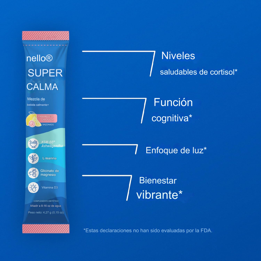 Nello SuperCalm®:🌿 Activa tu Serenidad en Minutos — 🚫💊 Sin Pastillas, ✅ Sin Riesgos