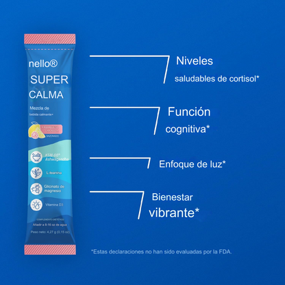 Nello SuperCalm®:🌿 Activa tu Serenidad en Minutos — 🚫💊 Sin Pastillas, ✅ Sin Riesgos