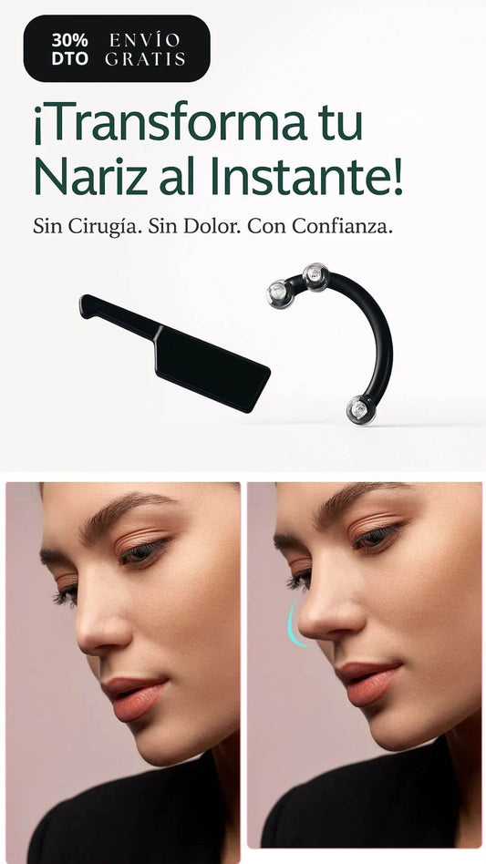🟢 ¡Sí se puede! Mejora tu nariz sin operaciones ni dolorosos tratamientos con Rinofit™  🟢 30% DTO -